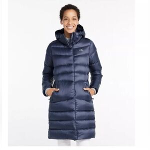 L.L. BEAN EUC Ultralight 850 Big Baffle Puffer Coat
